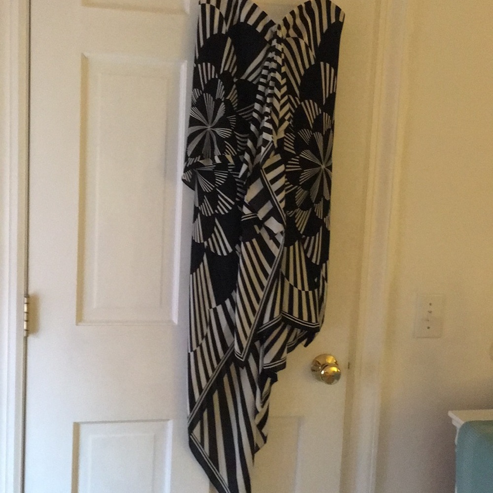 BCBG strapless dress